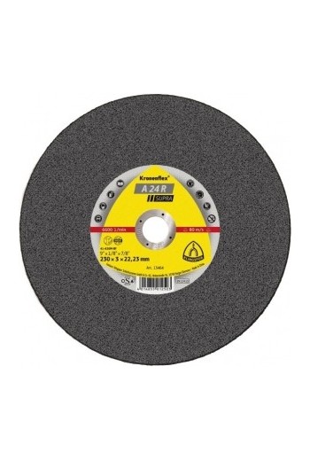 Відрізний круг (230х3х22,23) Klingspor A 24 R Supra (13464)