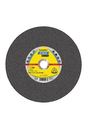 Відрізний круг (230х2,5х22,23) Klingspor A 36 R SUPRA (123833)