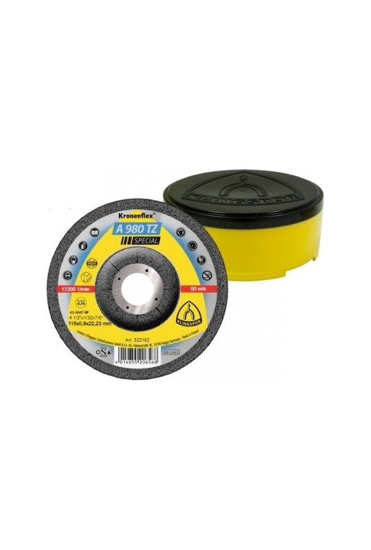 Відрізний круг (115х0,8х22,23) Klingspor A 980 TZ Special (322182)