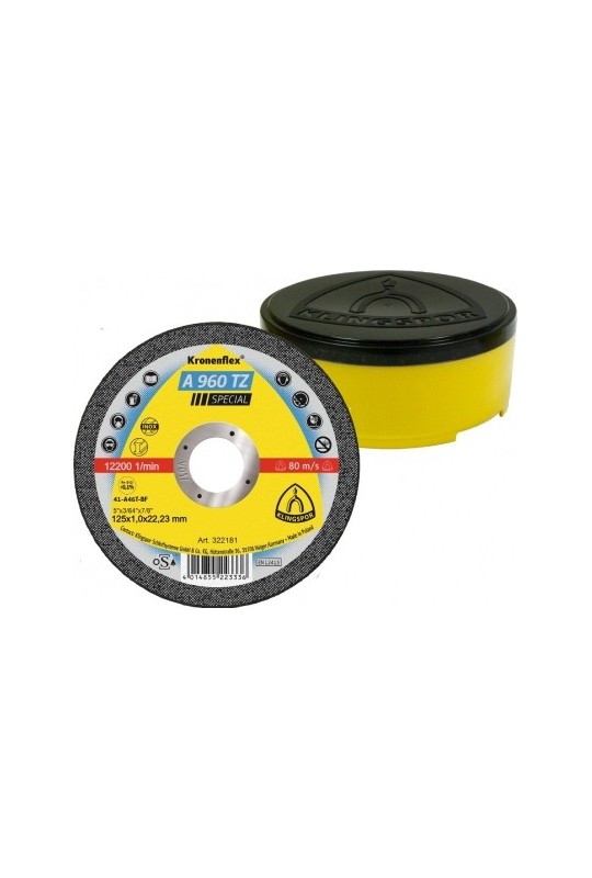 Відрізний круг (125х1х22,23) Klingspor A 960 TZ Special (322181)