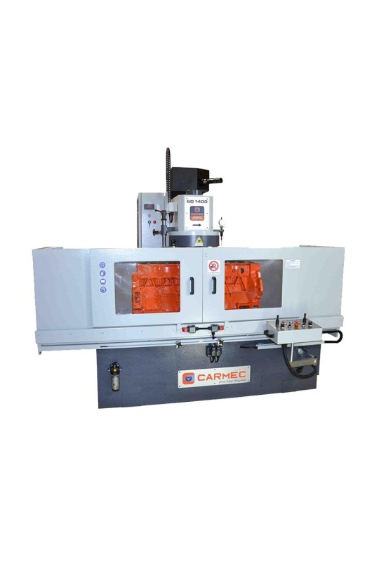 Плоскошлифовальный станок для шлифования и фрезерования ГБЦ и БЦ Carmec SG-1400