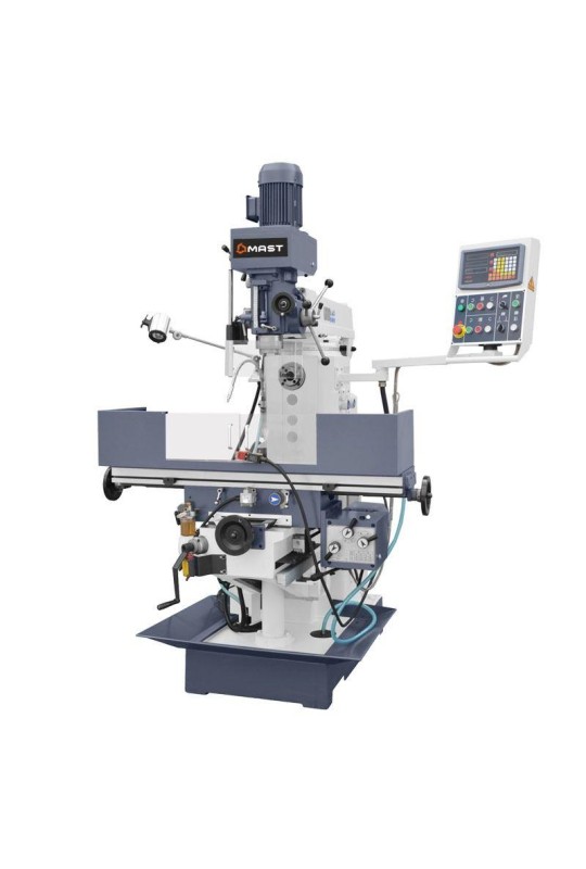 Универсальный вертикально-горизонтальный фрезерный станок MAST M-FR1250