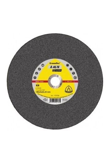 Відрізний круг (180х3х22,23) Klingspor A 46 N Supra (170709)