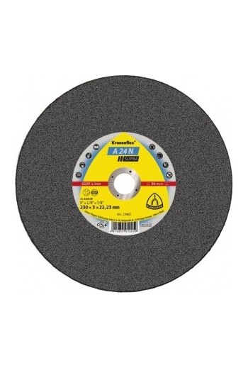 Відрізний круг (230х3х22,23) Klingspor A 24 N SUPRA (13463)