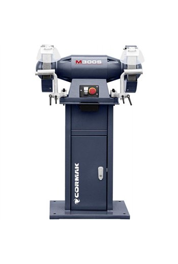 Двухдисковая шлифовальная машина CORMAK M300S с подставкой