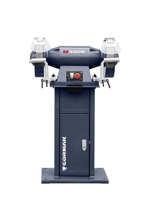 Двухдисковая шлифовальная машина CORMAK M300S с подставкой