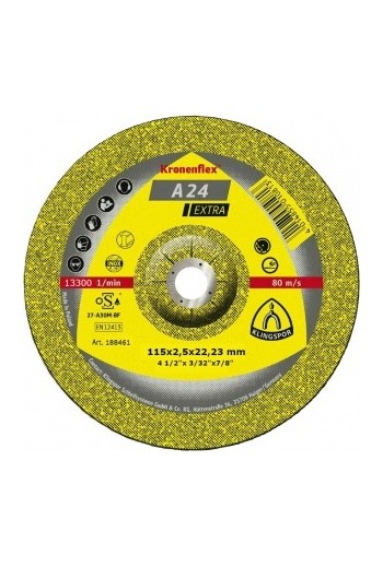 Відрізний круг (115х2,5х22,23) Klingspor A 24 Extra (188461)