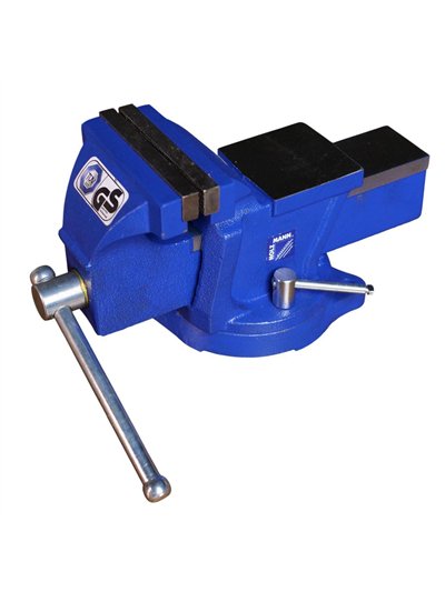 Тиски настольные в комплекте с поворотной плитой Holzmann WBS 100N