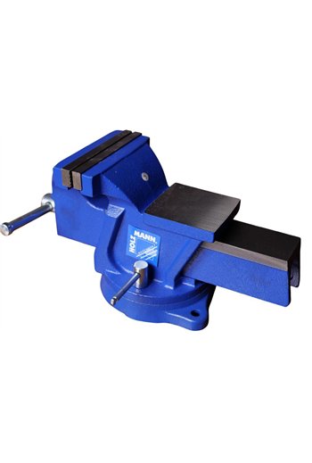 Тиски настольные в комплекте с поворотной плитой Holzmann WBS 125N