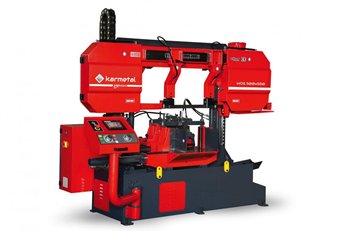Автоматическая двухколонная ленточная пила по металлу Karmetal WOS 500x550