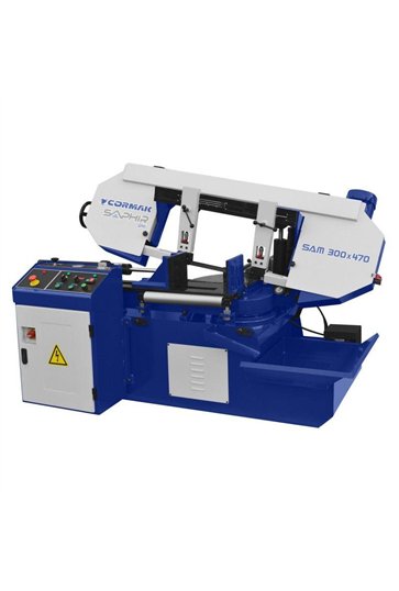Полуавтоматическая ленточная пила по металлу CORMAK SAM 300 x 500 SAPHIR LINE