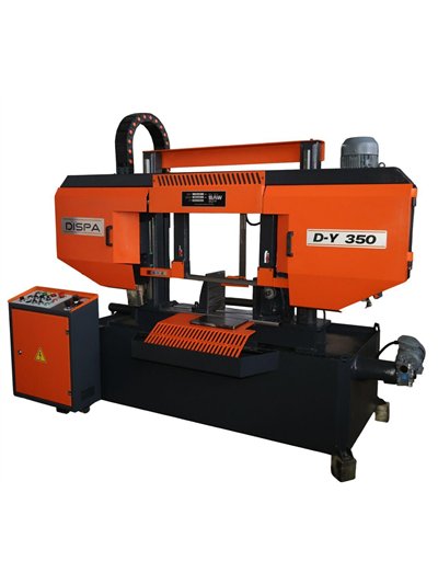 Напівавтоматична двохколонна стрічкова пилка DISPA MAKINA D-Y 350