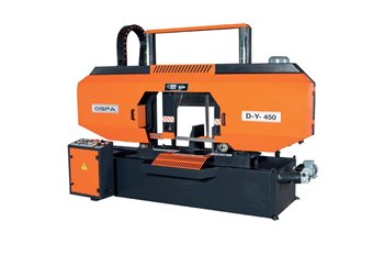 Полуавтоматическая двухколонная ленточная пилка DISPA MAKINA D-Y 450