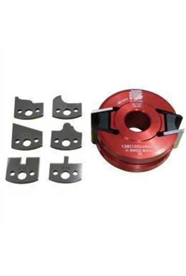 Ножова головка профільна універсальна в комплекті Holzmann UNISET40