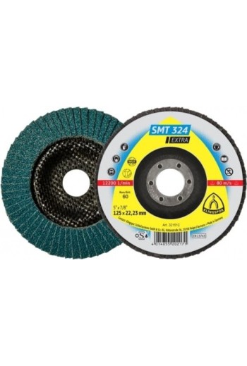 Круг пелюстковий торцевий (125х22,23) Р60 Klingspor SMT 324 Extra (321512)