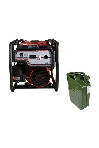 Бензиновый генератор EF Power YH3600-IV + металлическая канистра 20 л