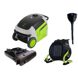 Инверторный генератор Zipper ZI-STE3000IV + газовая плитка Orcamp CK-505 + электрический обогреватель Gardyer HE2000