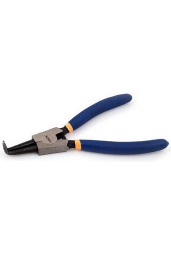 Щипцы для снятия стопорных колец (изогнутые/разжим) MIOL L-160 мм