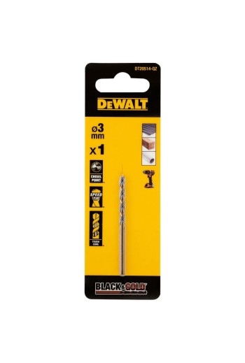 Свердло по металу Black & Gold DeWALT DT20514
