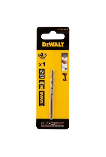 Свердло по металу Black & Gold DeWALT DT20516