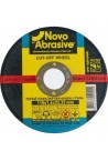 Круг відрізний по металу 14A (115x1,6x22,23) NovoAbrasive PROFI (WM11516)
