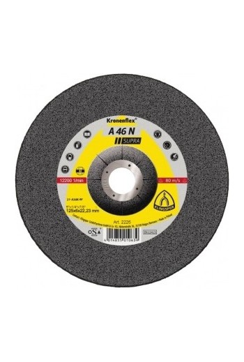 Зачистний круг (125х6х22, 23) Klingspor A 46 N SUPRA (2226)