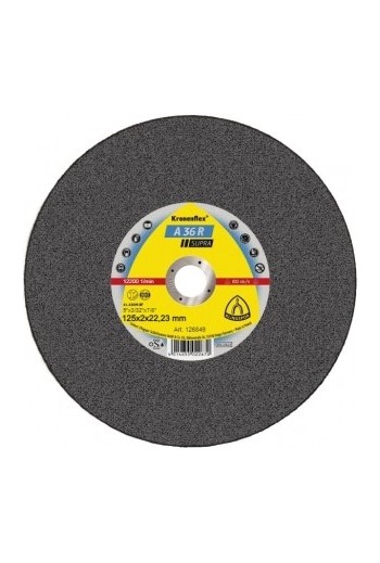 Відрізний круг (125х2х22,23) Klingspor A 36 R Supra (126849)