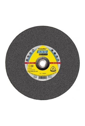 Відрізний круг (115х2,5х22,23) Klingspor A 24 TZ SPECIAL (136554)