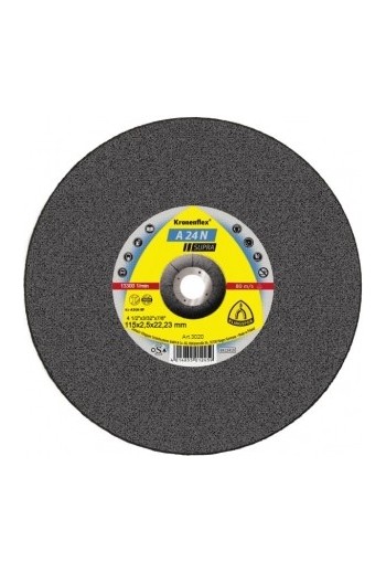Відрізний круг (115х2,5х22,23) Klingspor A 24 N SUPRA (3020)