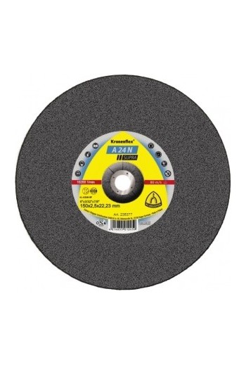 Відрізний круг (150х2,5х22,23) Klingspor A 24 N SUPRA (235377)