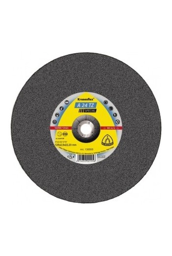 Відрізний круг (125х2,5х22,23) Klingspor A 24 TZ SPECIAL (136555)