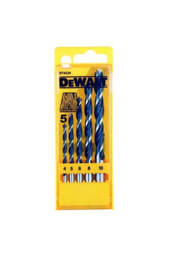 Набір спіральних свердел DeWALT DT4535