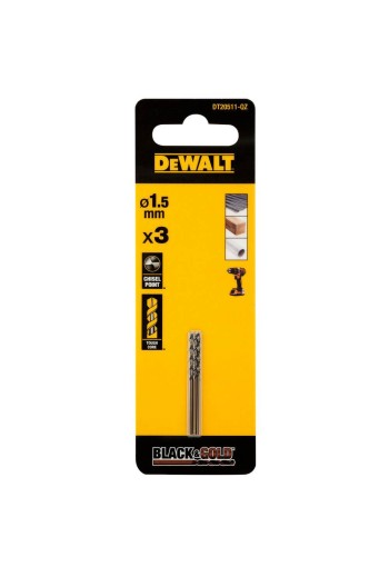 Свердло по металу Black & Gold DeWALT DT20511