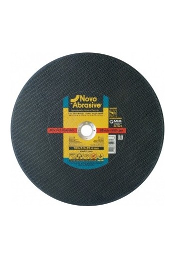 Круг відрізний по металу 14A (355x3,5x25,4) NovoAbrasive PROFI (WM35535)