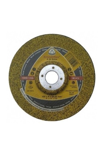 Зачистний круг (150х6х22,23) Klingspor A 24 Extra (235371)