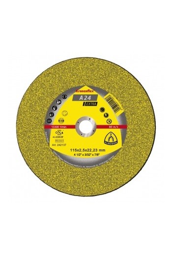 Відрізний круг (115х2,5х22,23) Klingspor A 24 Extra (242137)