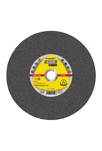 Відрізний круг (115х2,5х22,23) Klingspor A 24 R Supra (13297)