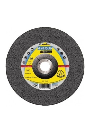 Зачистний круг (115х6х22,23) Klingspor A 24 R/36 SPECIAL (2488)