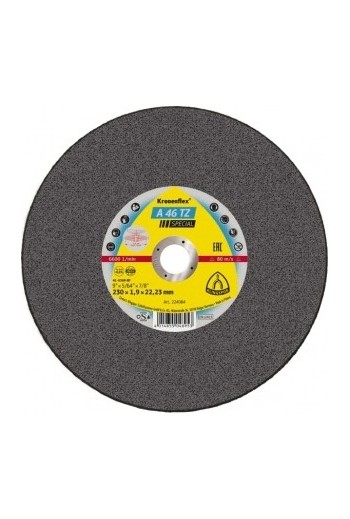 Відрізний круг (230х1,9х22,23) Klingspor A 46 TZ Special (265044)