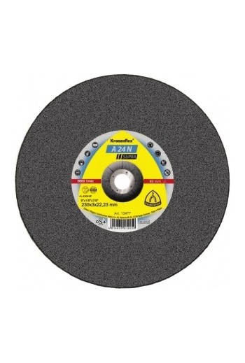 Відрізний круг (230х3х22,23) Klingspor A 24 N SUPRA (13477)