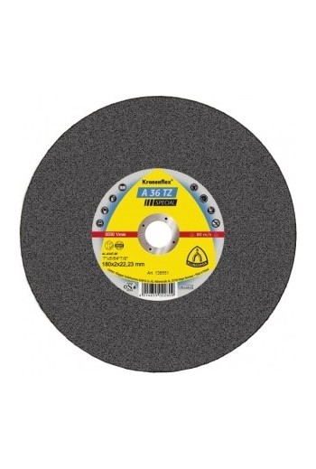 Відрізний круг (180х2х22,23) Klingspor A 36 TZ SPECIAL (136551)