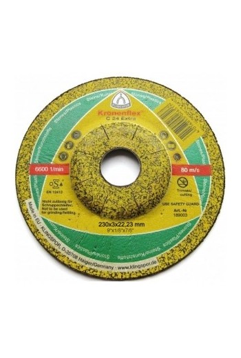 Відрізний круг (230х3х22,23) Klingspor C 24 Extra (189003)