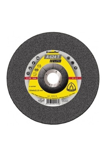 Зачистний круг (125х6х22,23) Klingspor A 624 T Supra (325216)