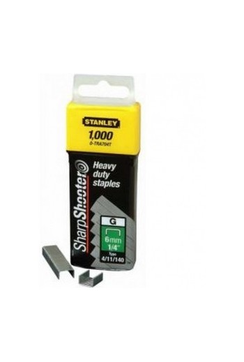 Скоби для степлера STANLEY Heavy Duty, тип G 8мм