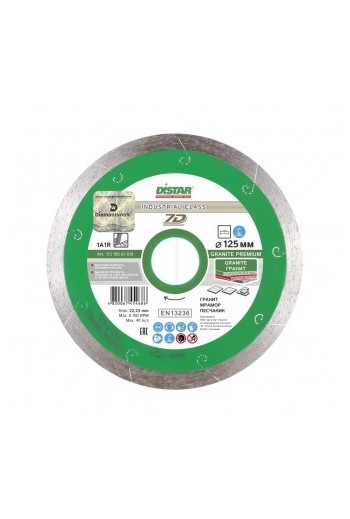 диск алмазний 1A1R (125x1,5x8x22,23) DISTAR Granite Premium (11315061010)