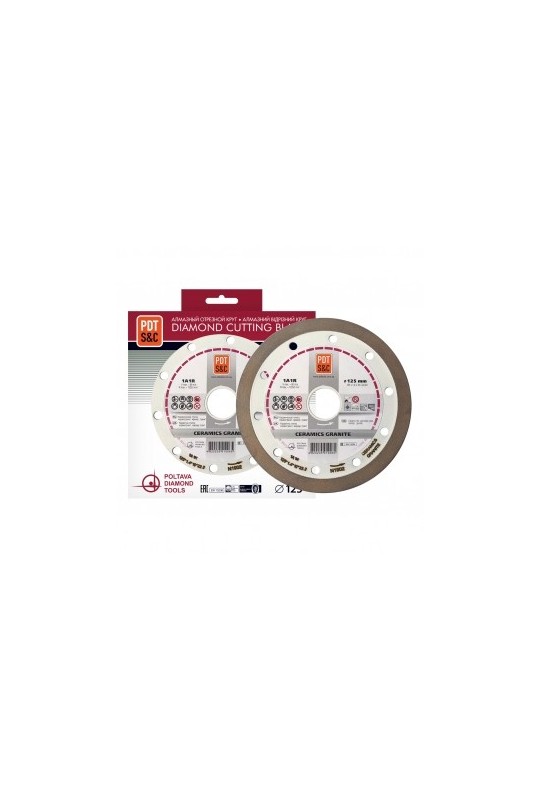 Алмазні відрізні диски 1A1R Ceramics Granite (125х1, 4х10х22, 23) ПАІ (820200CRMGu)