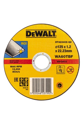 Круг відрізний DeWALT DT42340Z