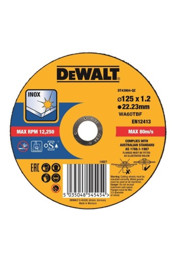 Круг відрізний EXTREME DeWALT DT43904