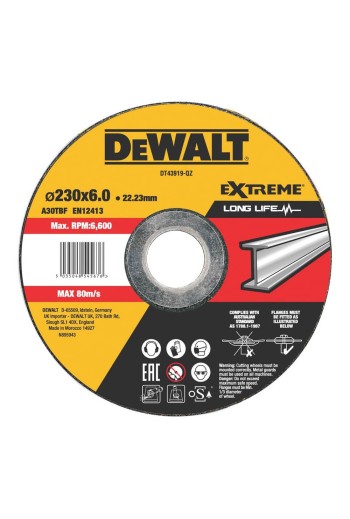 Круг шліфувальний EXTREME DeWALT DT43919