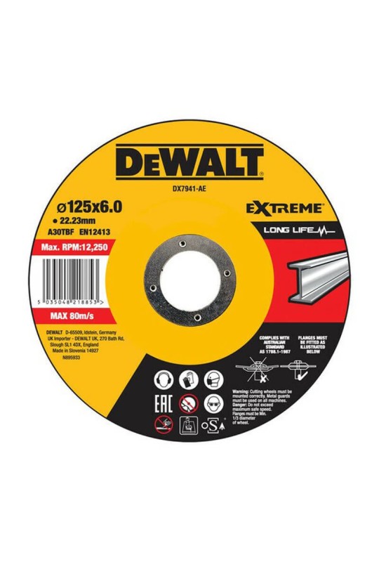 Круг шліфувальний EXTREME DeWALT DX7941
